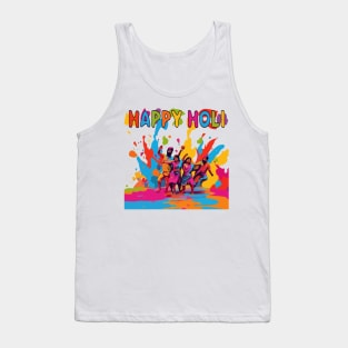 Happy Holi Tank Top